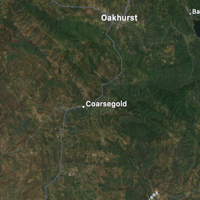 Map of Coarsegold Ca